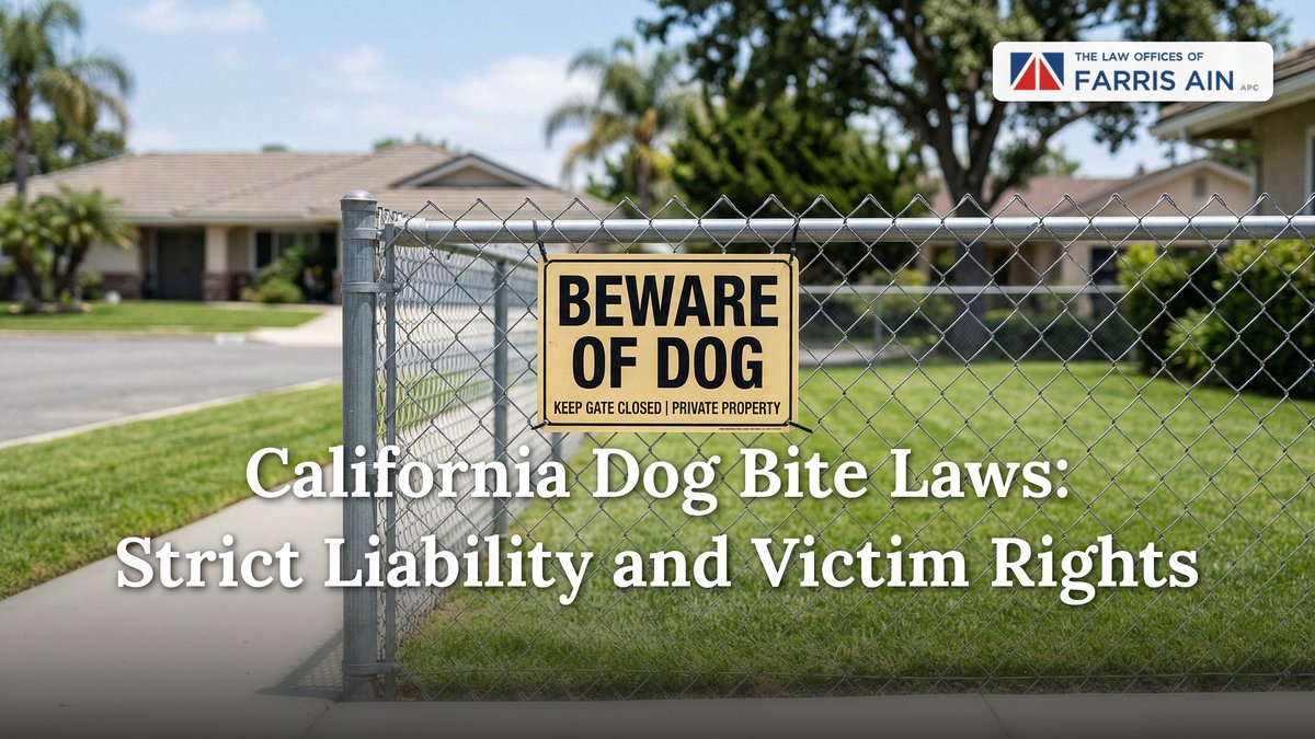 California Dog Bite Laws: Strict Liability and Victim Rights