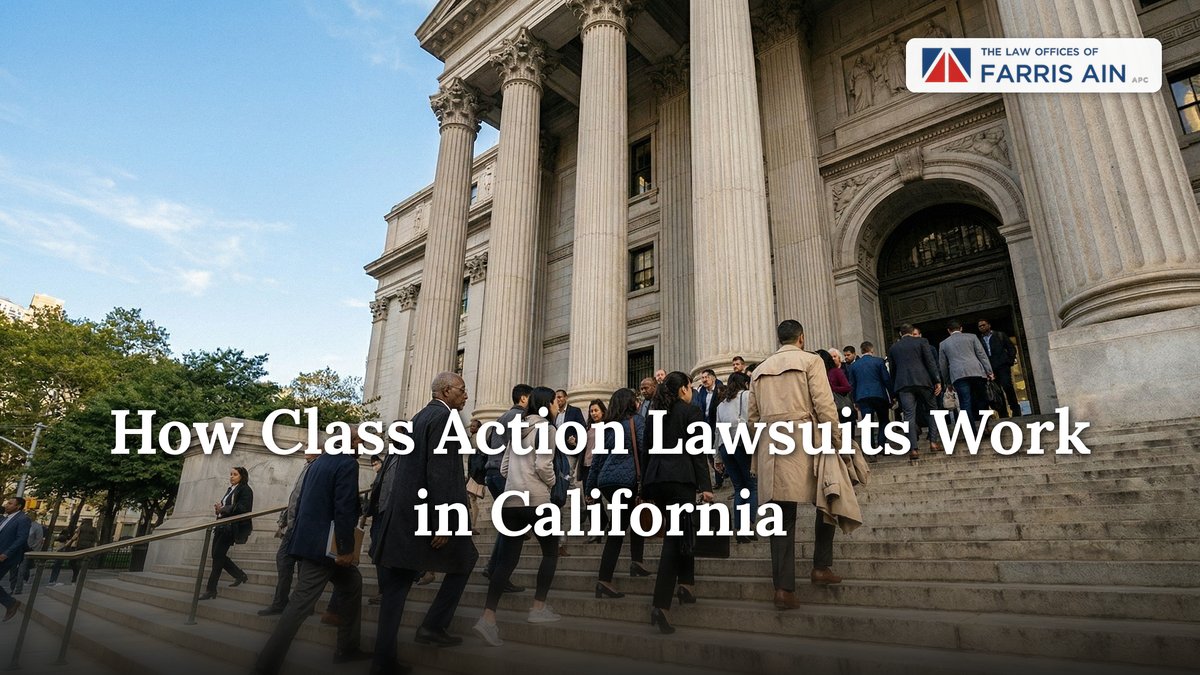 How Class Action Lawsuits Work in California